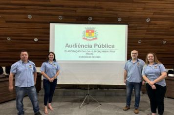 Taquarituba realiza Audiência Pública para a elaboração da LOA 2025