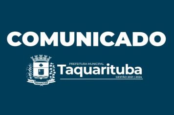 Prefeitura de Taquarituba publica edital para concurso público 01/2022