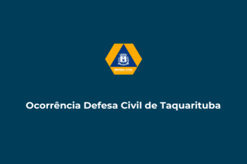 Defesa Civil de Taquarituba combate incêndio em vegetação na área urbana