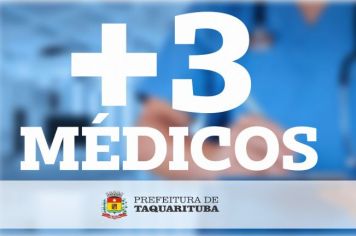 Prefeitura de Taquarituba convoca médicos nomeados através de concurso público 