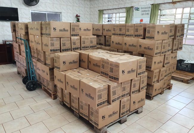 Fundo Social de Solidariedade apresenta relatório de entrega de cestas básicas