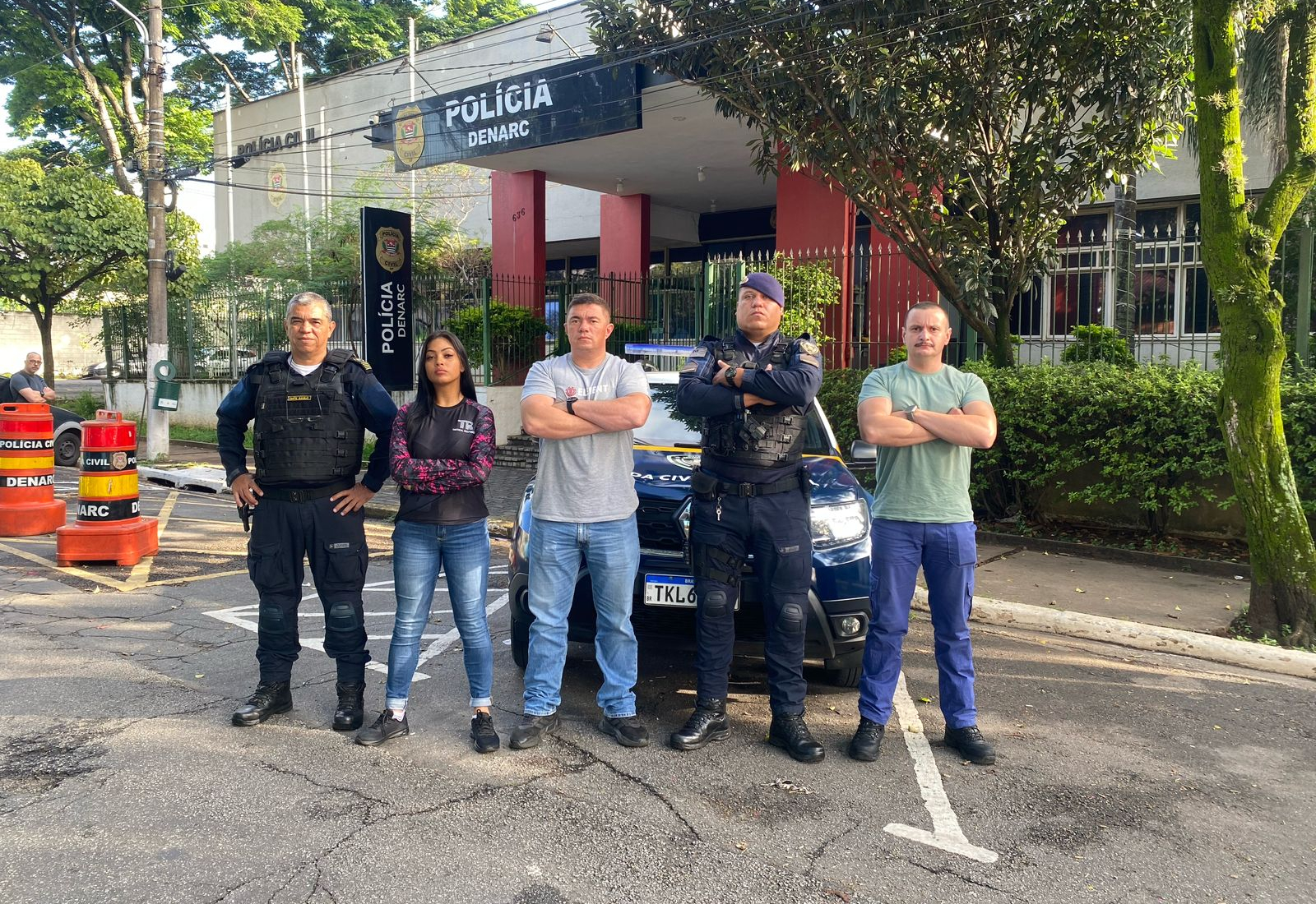 Agentes da GCM de Taquarituba concluem capacitação de prevenção ao uso de drogas no DENARC, em São Paulo