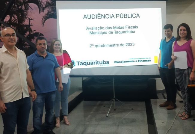 Prefeitura de Taquarituba Realiza Audiência Pública sobre Metas Fiscais e Lei Orçamentária Anual