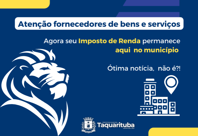 Município adota novas regras de retenção de Imposto de Renda 